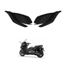 KYMCO AK550 2017 오토바이 액세서리 헤드라이트 보호 가드 커버 블랙 모토, 04 green, 1개