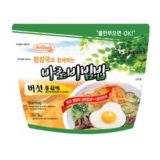 이지밥 바로 비빔밥 버섯 전투식량, 140g, 6개