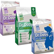  닥터도비 강아지사료 피부 면역력 관리 관절건강 낱개포장, 면역알러지 7.5kg 