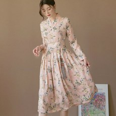 철릭원피스옷본