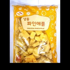 냉동 파인애플 1kg, 1개