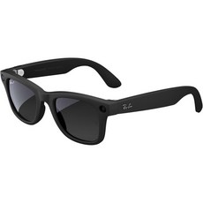레이밴 | 메타 스마트 글래스, Regular_Wayfarer | Matte Black, 1개
