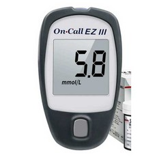 마켓유누 당화혈색소측정기 혈당계 테스터 검사기 혈당, 세트4(테스트스트립/바늘/알코올면 각300개), 1개