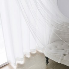  까르데코 메리미 핀형 360 이중레이스 암막커튼 