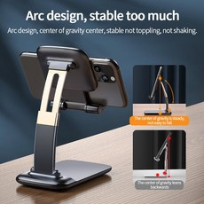 휴대 전화 냉각 팬 홀더 스탠드 아이폰 IPad Xiaomi 조정 가능한 데스크탑 태블릿 홀더 유니버설 테이블 휴대 전화 스탠드|휴대폰 홀더 & 스탠드|, 단일, 1개, style 02