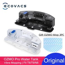 ECOVACS OZMO 프로 물탱크 진동 걸레질 키트 DEEBOT 950 920 T8 T9 N8 Pro T8 T9 용 오리지널 액세서리 신제품, 2)OZMO Wash Mop 3PC, 3개