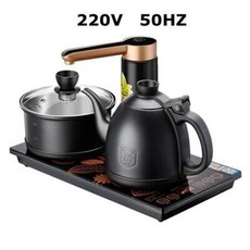 KAMJOVE K9 110V 및 220V 전압 지능형 자동 펌프 전기 주전자 차 스토브, [01] K9, [01] black 220V 50HZ