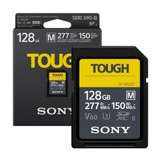 소니코리아정품 SDXC TOUGH UHS-II V60 SD카드, SF-M128T/T1 128GB