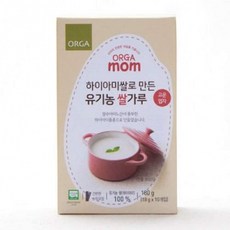 오가 유기농 쌀가루(생후 5개월 이상에 적합), 단일옵션