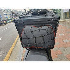 쿠션감 메모리폼 등받이 + 고정용 그물망 SET