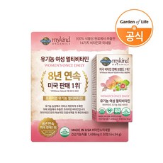  코스트코 마이카인드 유기농 여성 멀티비타민 1 498mg x 30정, 1498mg, 1개 