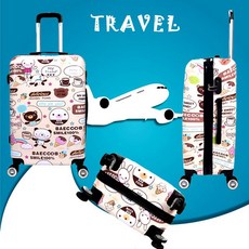 suitcase 여행용가방 캐리어크기 20호 캐리어가격 캐리어 슛케이스 예쁜 스위스레드 캐릭터 24호 PC+ABS