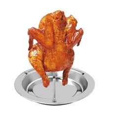 바베큐세트 바베큐트레이 통닭 바베큐준비물 스틸 맥주 캔 치킨 터키 로스터 오븐 로티 랙