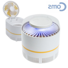 YULMIN 차박 캠핑용 포충기 겸용 소형 선풍기