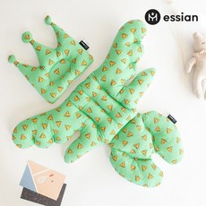 아기의자 전용 치즈홀릭 크라운2종 세트, 없음