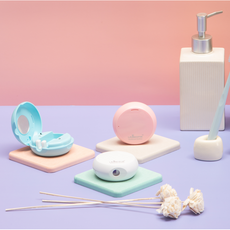 국산 충전형 UV 자외선 휴대용 칫솔 살균기 소독기 (자석거치)-유비세이프 TS-C100, 블루