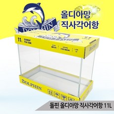 아마존 돌핀 올디아망 직사각 어항 AMZ-D31 오픈수조, 1개