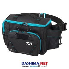 다이와DAIWA 루어가방 에메랄다스 힙 백(D) 피싱블루, 그린, 그린