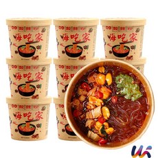 [이라운드몰]중국라면 하이치지아 쏸라펀 즉석 마라탕면 130g*6