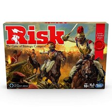 Hasbro Gaming Risk Game with Dragon; for Use with Amazon Alexa; Strategy Board Game Ages 10 and Up;, Risk with Dragons