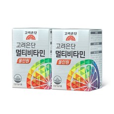 고려은단 멀티비타민 올인원 60정, 2개