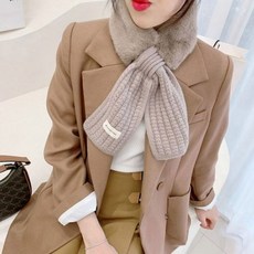 인조퍼 목도리 여성 머플러 겨울 986000EA 1(EA)