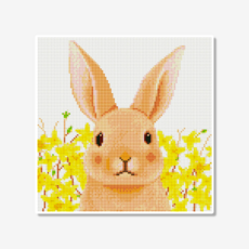 토끼보석십자수