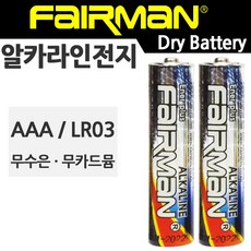 Ener plus 알카라인 건전지 AAA LR03 2알 묶음 전지