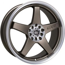 17x7 Enkei EV5 Matte Bronze w Machined Lip WheelsRims 5x100114.3 4467700245ZP, 1개