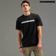 [HUMMER] 남성 아이스 티셔츠 블랙