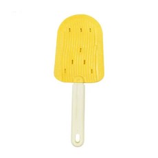 고양이 털제거빗 마사지 빗 흘림 브러시 양면 헤어 스크레이퍼 굴, 1개, 2.YELLOW
