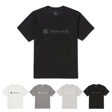 [백화점]스노우피크 반팔티 냉감 로고 LOGO 반팔 티셔츠