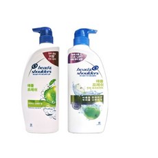 헤드앤숄더 두피 토탈 솔루션 애플 프레쉬 샴푸 850ml + 두피 트리트먼트 850ml, 1개
