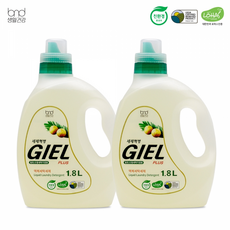 [세제혁명] 액체세제 지엘 플러스 1.8L 2통