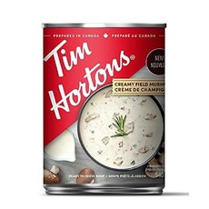 팀홀튼 치킨 누들 수프 Tim Hortons 저지방 액상 즉석스프 540mL 캔 캐나다산, 버섯 크림