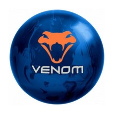 Bowlerstore 제품 Motiv 사전 드릴링된 Venom Blue Coral 볼링 공 - 네이비 솔리드/스카이 블루 펄 13lbs, 1개