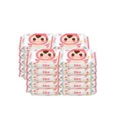 순둥이물티슈리필80매20팩