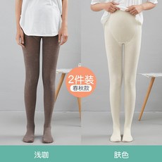 도라에몰77 임산부레깅스팬츠 임부 팬티스타킹 봄가을 얇은 바디슈트 여름 스킨 신기 치구, 봄가을 타입 .카색 _쌀 살갗