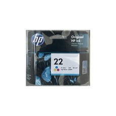 정품 HP21검정잉크 HP22칼라 C9351AA C9352 DESKJET D1360 H370 F2280 PSC1400, 1개, 정품 22칼라