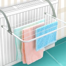 자취 고시원 간편 접이식 빨래 건조대 걸이 원룸세탁, 핑크