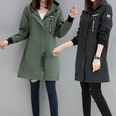 M여성 야상 점퍼 사파리 자켓 잠바 봄 가을 빅사이즈