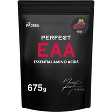 PERFECT EAA 675g IFBB PRO EAA THE PROTEIN 자프로 레몬 요구르트 풍미 다구치 준헤이 감수 저당질 45회분 타케우치 제약, 1개