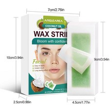 앵글 영역 양면 얼굴 제모 스트립 페이스 립 눈썹 여성 바디 박스당 15 개 30, 30 pieces per box, 1개