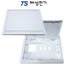 제일전기 주택분전함 4회로 50AF 커버(제품선택), 액자형, 1개