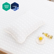 엔뚜마노 포르페 냉감 베개커버(단면)밴드형 50x70(cm)