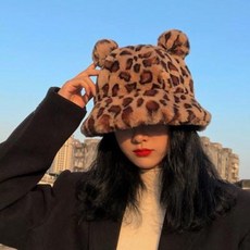 스키장모자 양털무스탕 방한모 일본 GP 구매 대행 사이트 레드 호피 가을/겨울 모자