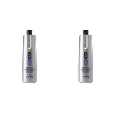 Echosline 에코스라인 S6 안티 옐로우 퍼플 보색 샴푸, 2개, 1L