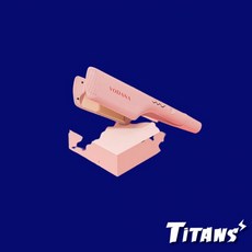 보다나 물결고데기 트리플 플로우 32mm 핑크바닐라