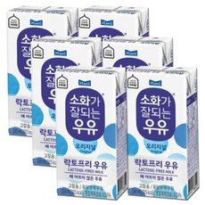 매일 락토프리 우유 유당 0프로 뼈건강 소화 잘되는 우유 190ml 6팩, 6개