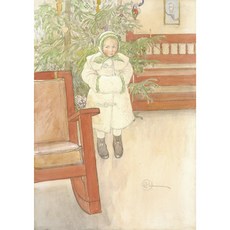 Girl and rocking chair, 그림만(매트지), 21x29.8